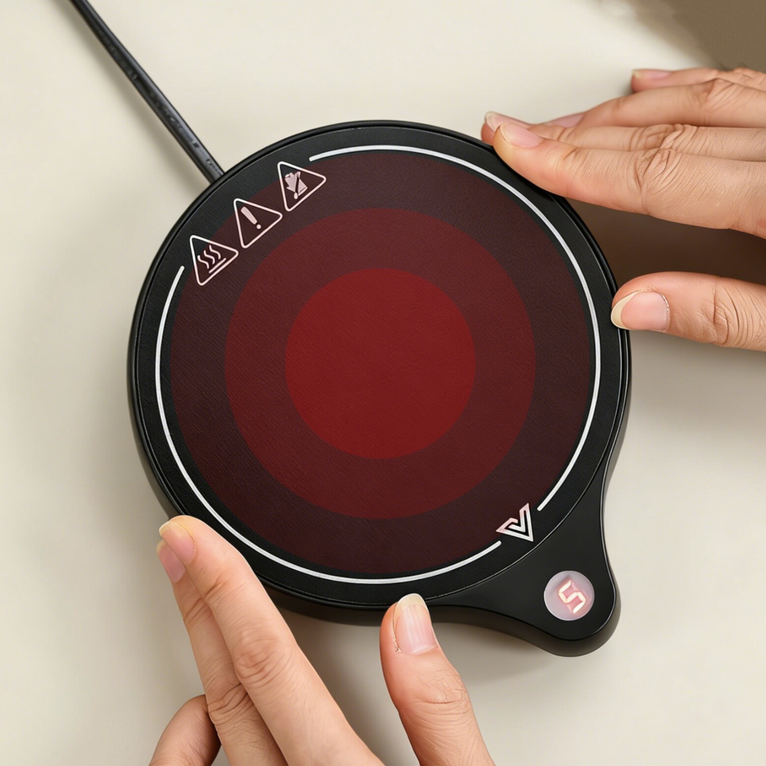 Heated Pad Electric - 100℃ Cup Heater Mug Warmer 100°C