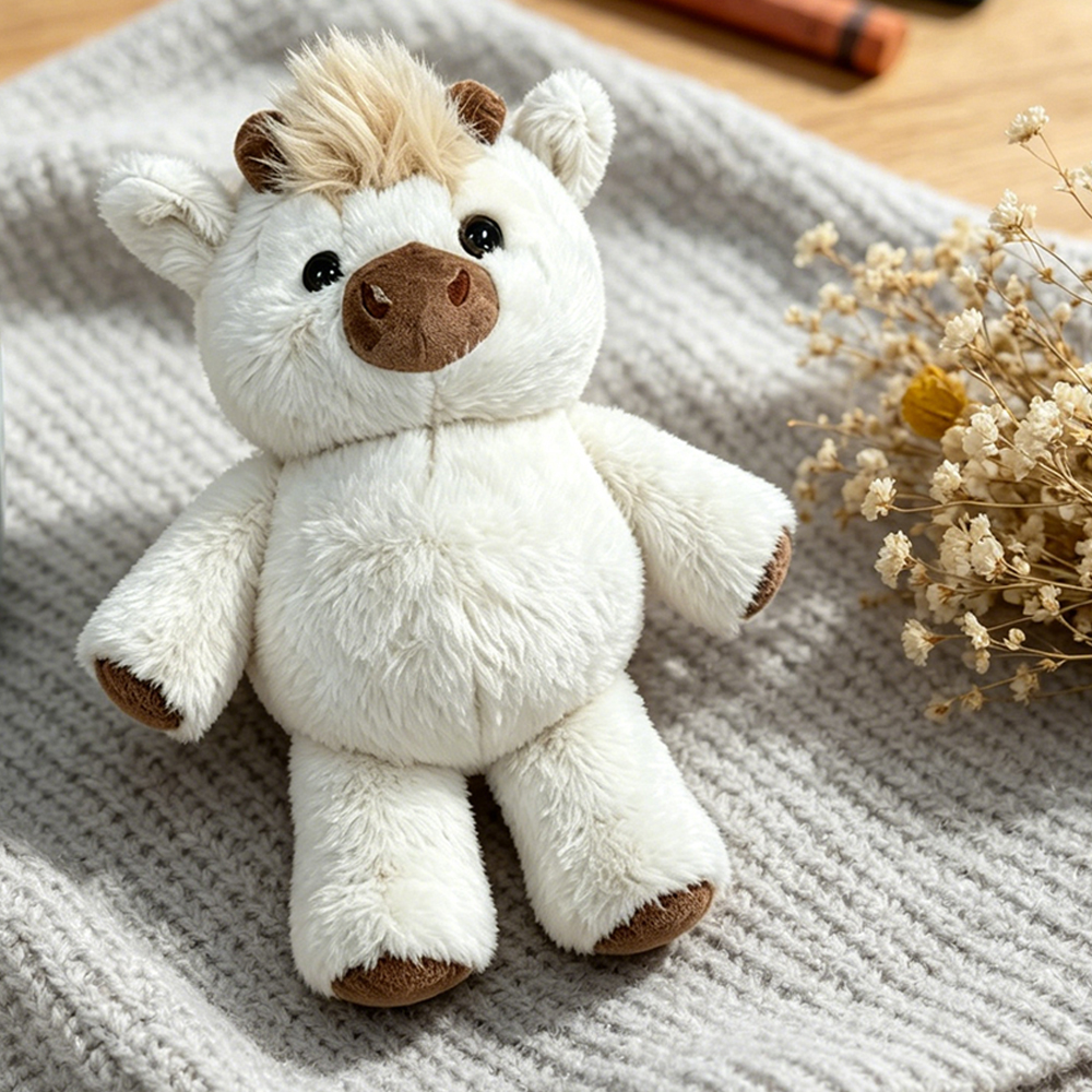 Adorable 45Cm Highland Cattle  - Highland Home Textiles ulasan dan harga