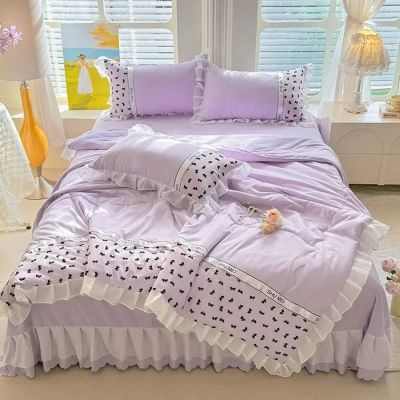 2025 Little Fresh Princess Win - Quilt Cotton Summer ulasan dan harga