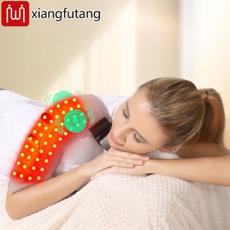 Red Light Heated Shoulder Supp - Heated Pad Electric ulasan dan harga