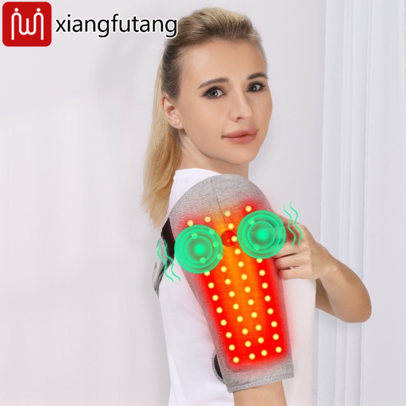 Red Light Heated Shoulder Supp - Heated Pad Electric ulasan dan harga