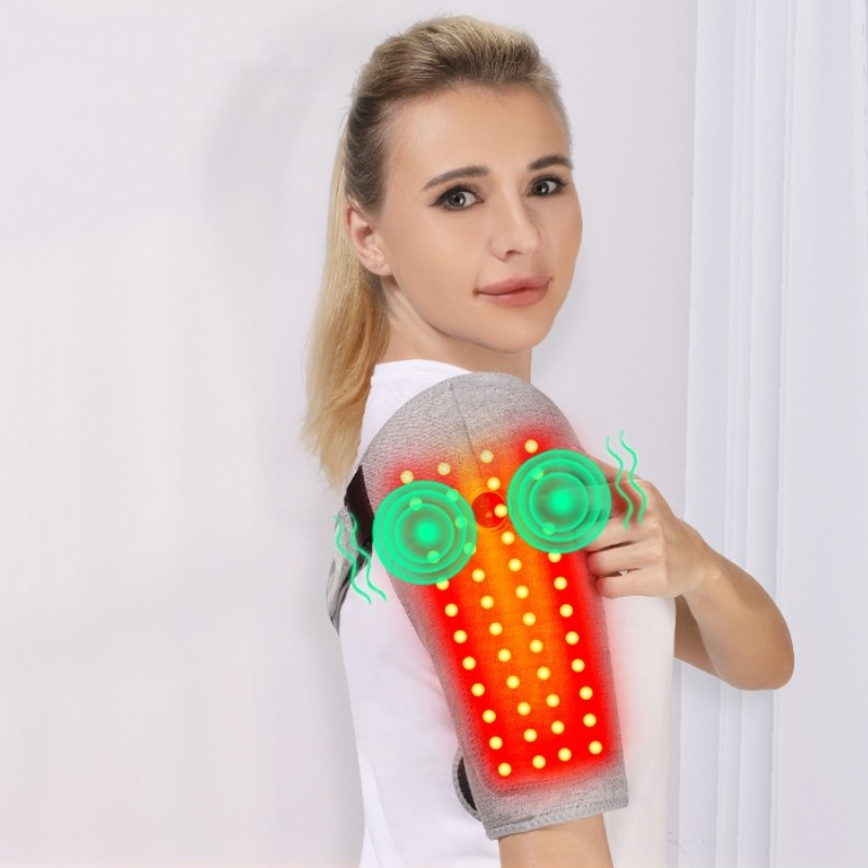 Red Light Heated Shoulder Supp - Heated Pad Electric ulasan dan harga