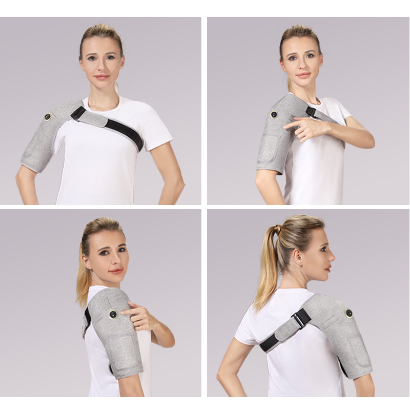 Red Light Heated Shoulder Supp - Heated Pad Electric ulasan dan harga