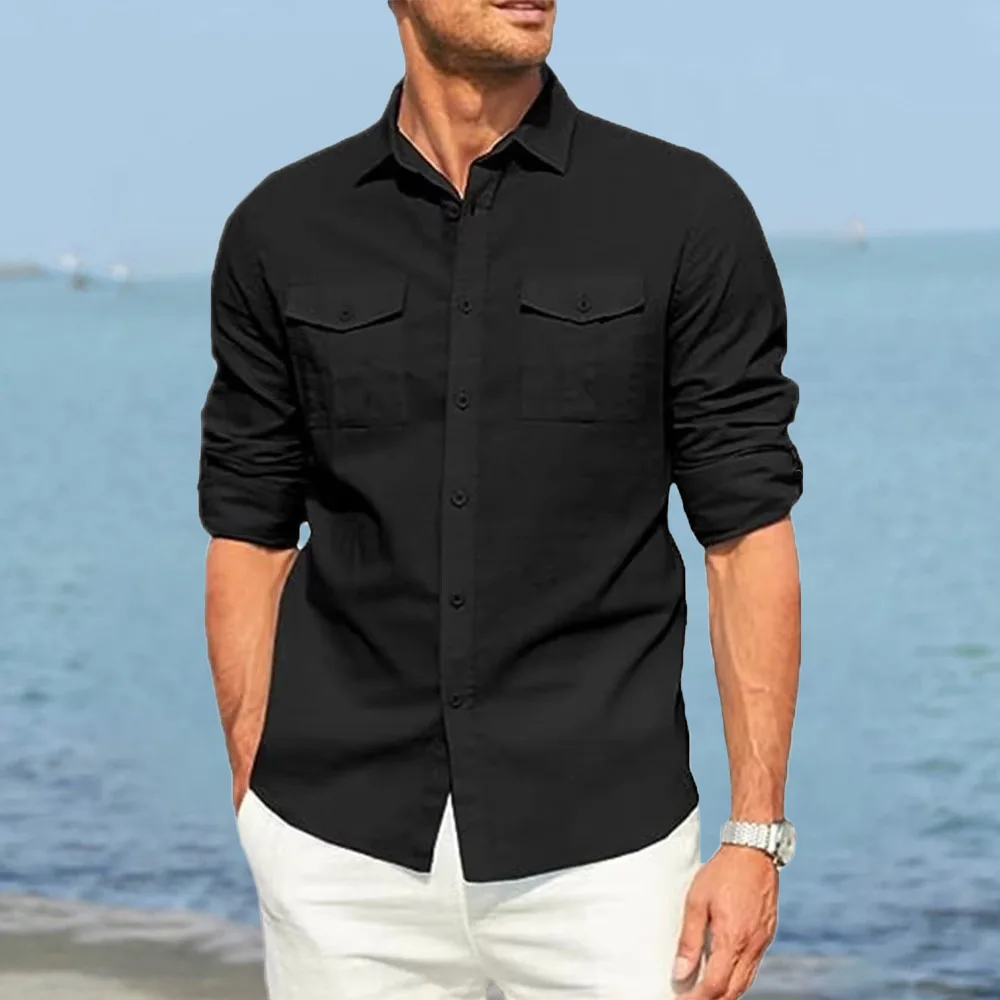 Autumn New Men's Pure Color Sh - Quilt Cotton Summer ulasan dan harga