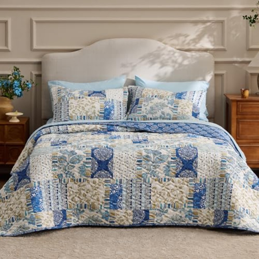 Patchwork Quilt Queen Size - S - Quilt Cotton Summer ulasan dan harga