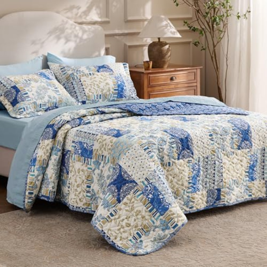 Patchwork Quilt Queen Size - S - Quilt Cotton Summer ulasan dan harga