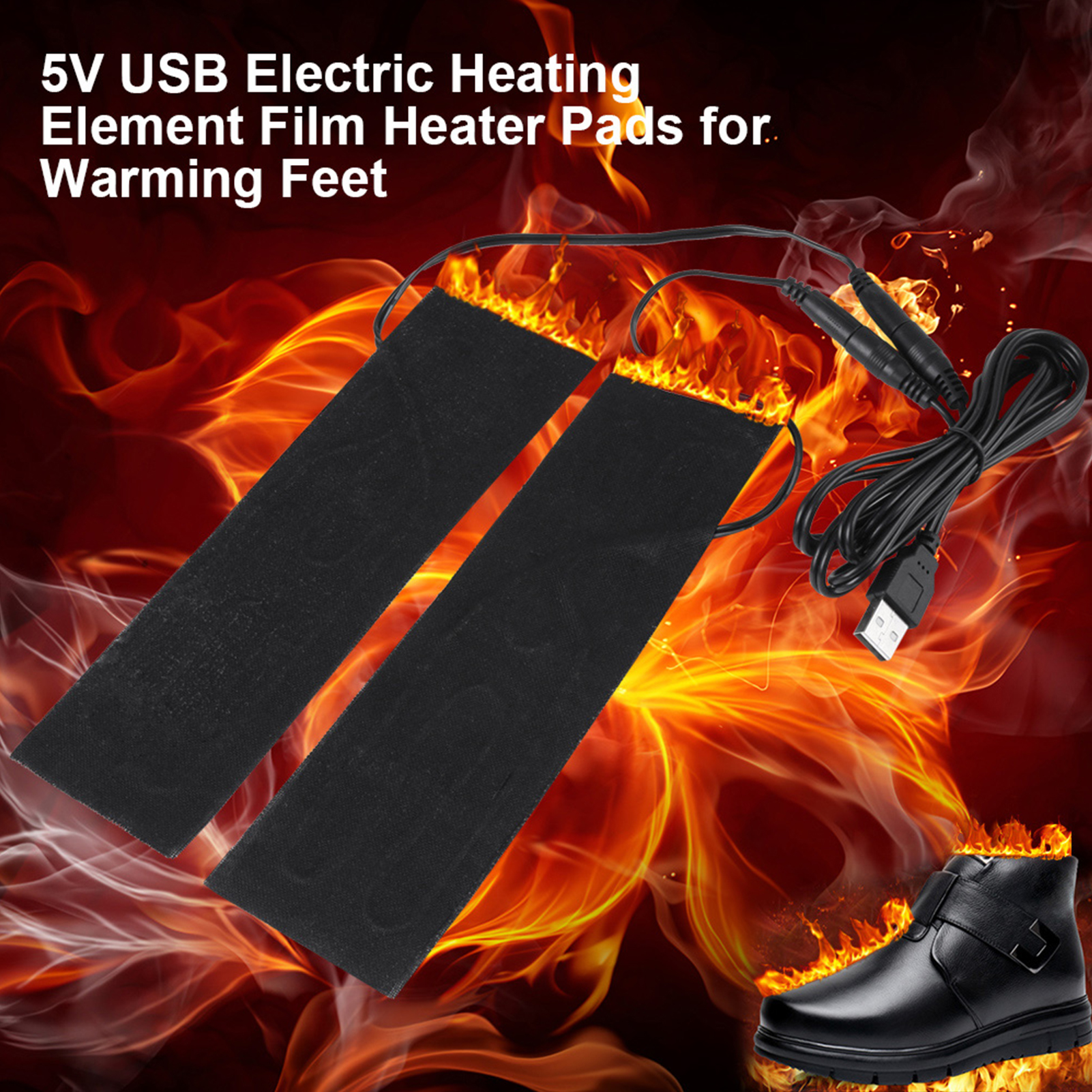 1 Pair 5V USB Electric Heating - Heated Pad Electric ulasan dan harga