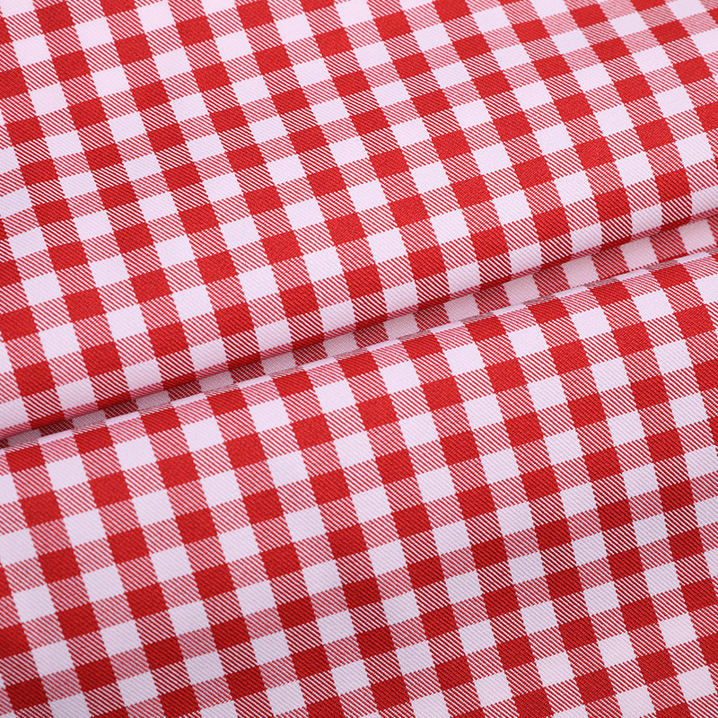 Cotton Polyester White Red Che - Quilt Cotton Summer ulasan dan harga