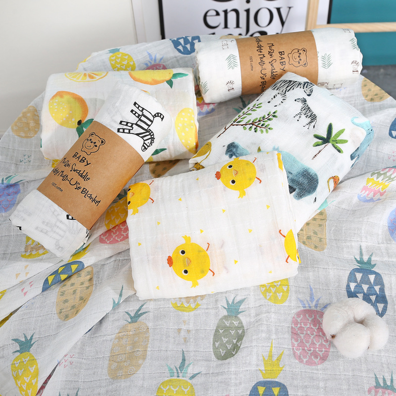 Baby Blanket Swaddle Bamboo Co - Quilt Cotton Summer ulasan dan harga