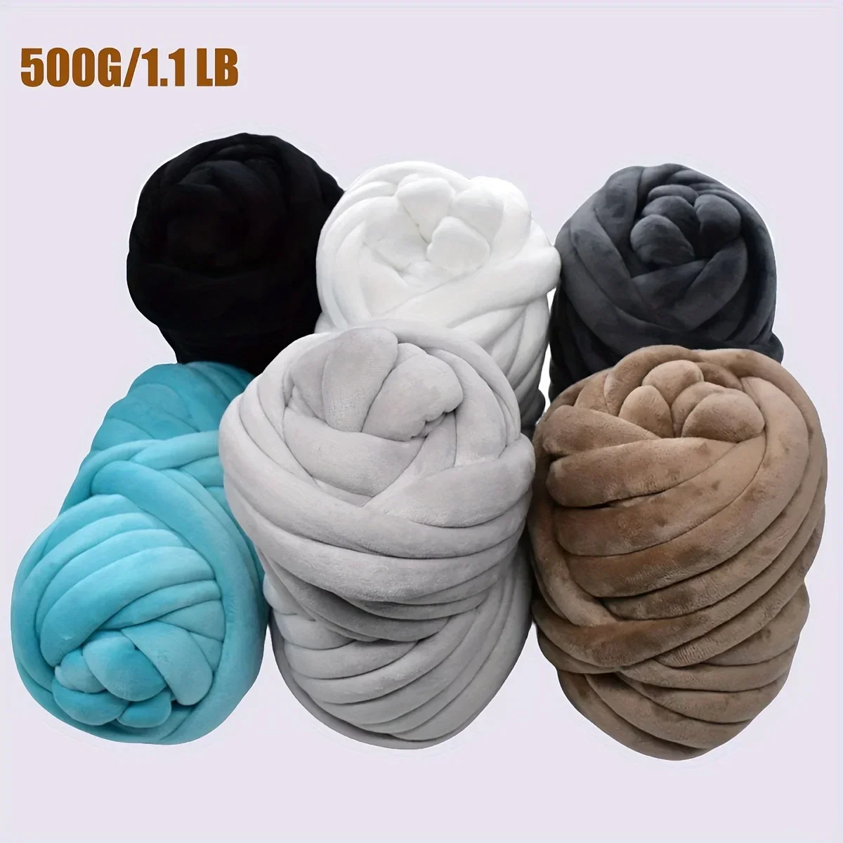 1pc Giant Soft Chunky Yarn - V - Throw Blanket Chunky Knit ulasan dan harga