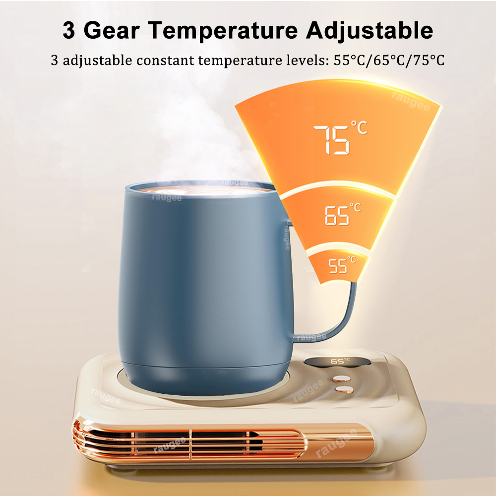 Mini Mug Warmer 2 in 1 Fan War - Heated Pad Electric ulasan dan harga