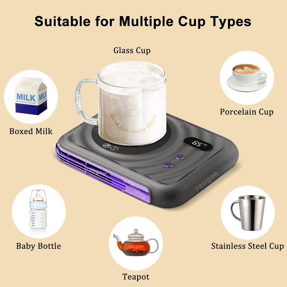 Mini Mug Warmer 2 in 1 Fan War - Heated Pad Electric ulasan dan harga