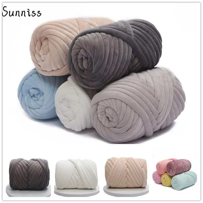 250g Chunky Thick Yarn Coarse  - Throw Blanket Chunky Knit ulasan dan harga