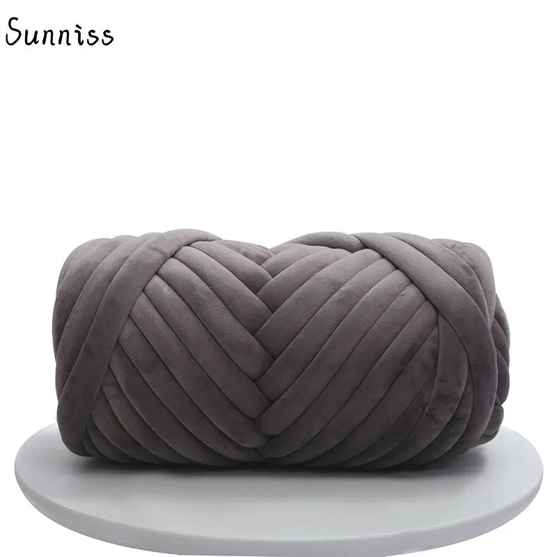 250g Chunky Thick Yarn Coarse  - Throw Blanket Chunky Knit ulasan dan harga