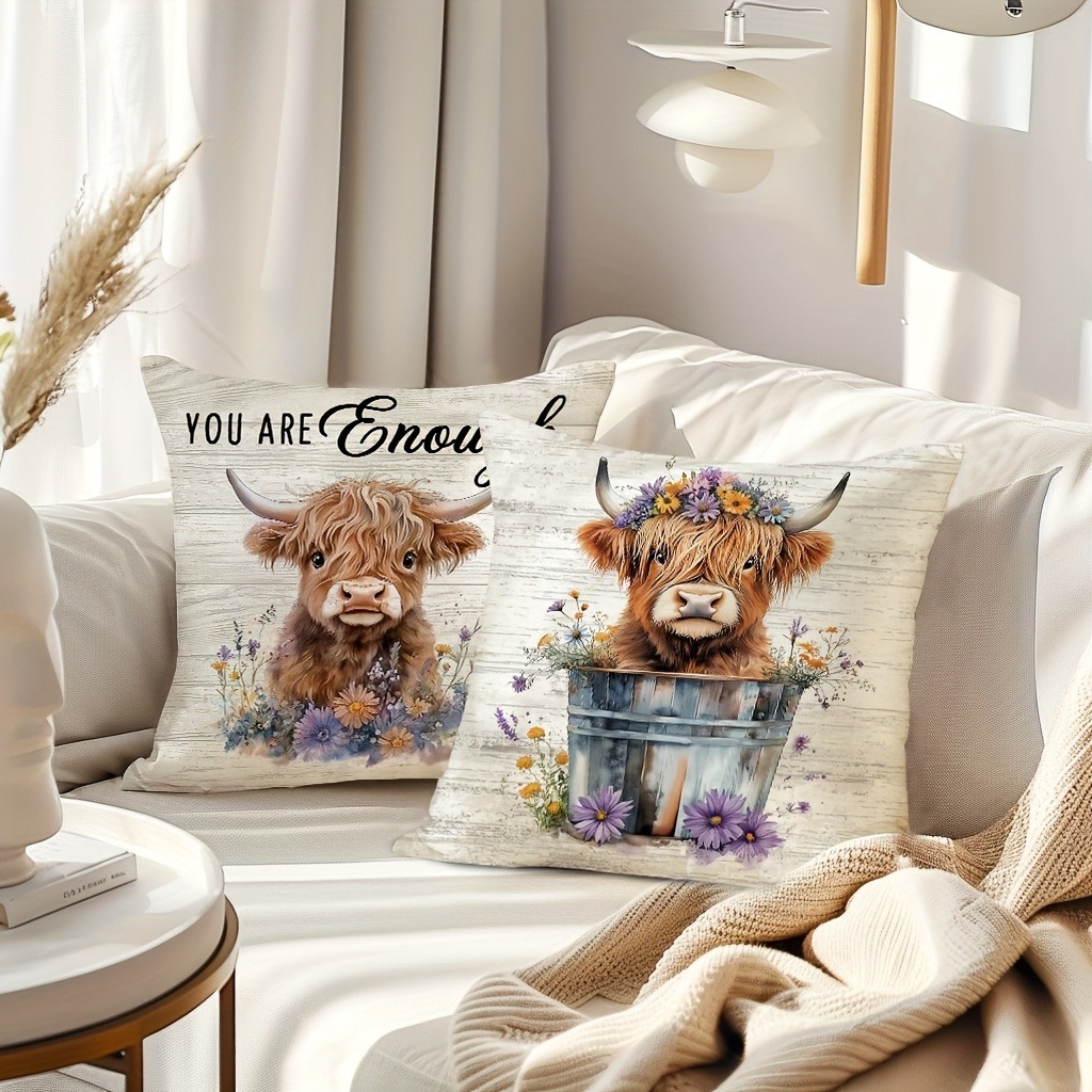 Short plush material pillowcas - Highland Home Textiles ulasan dan harga