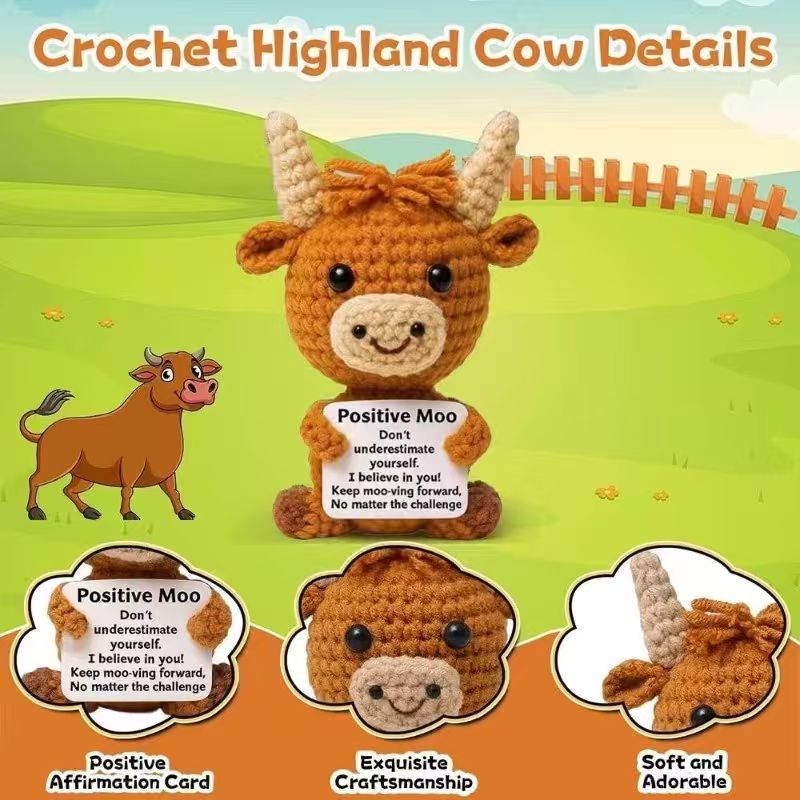 Cute Highland Cow Emotional Su - Highland Home Textiles ulasan dan harga